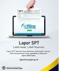 Batas Waktu Masih Lama Kenapa Lapor Spt Sekarang Direktorat Jenderal Pajak