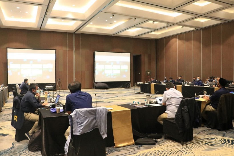 Suasana Konsinyasi Tim Reformasi Perpajakan yang diselenggarakan di Bogor.