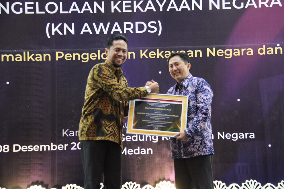 Pajak Sumut II Terima Penghargaan tentang Pengelolaan Kekayaan Negara ...