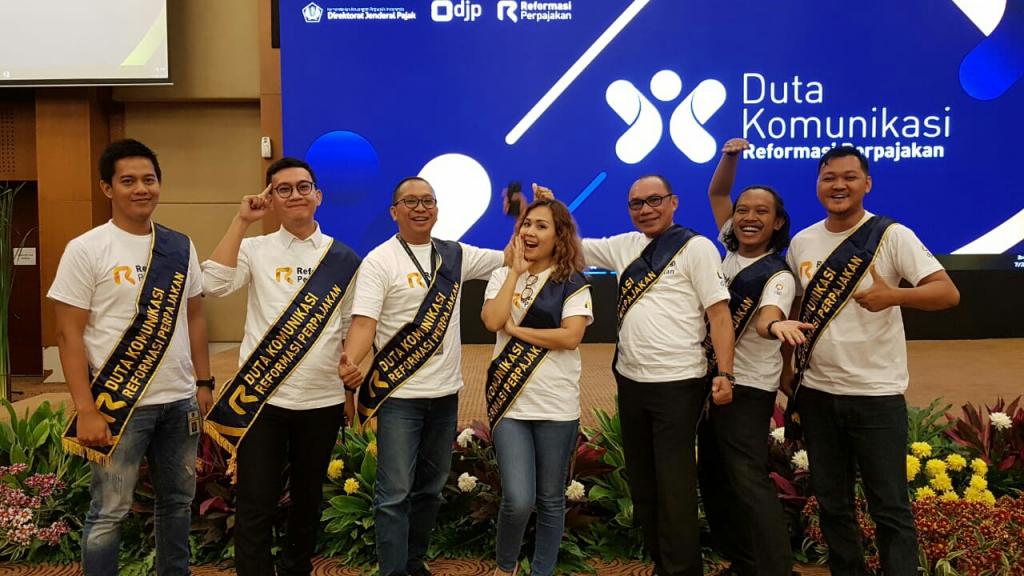 Para Delegasi Duta Komunikasi Kanwil DJP Papua dan Maluku