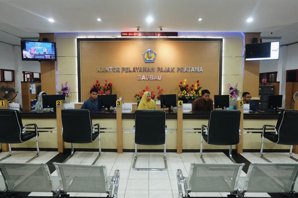 Loket Tempat Pelayanan Terpadu Siap Memberikan Pelayanan