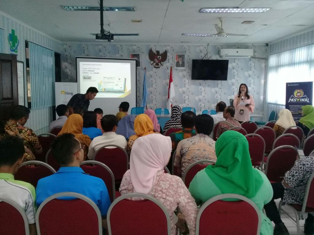 Bertha Barus memberikan Sambutan Pembuka Acara