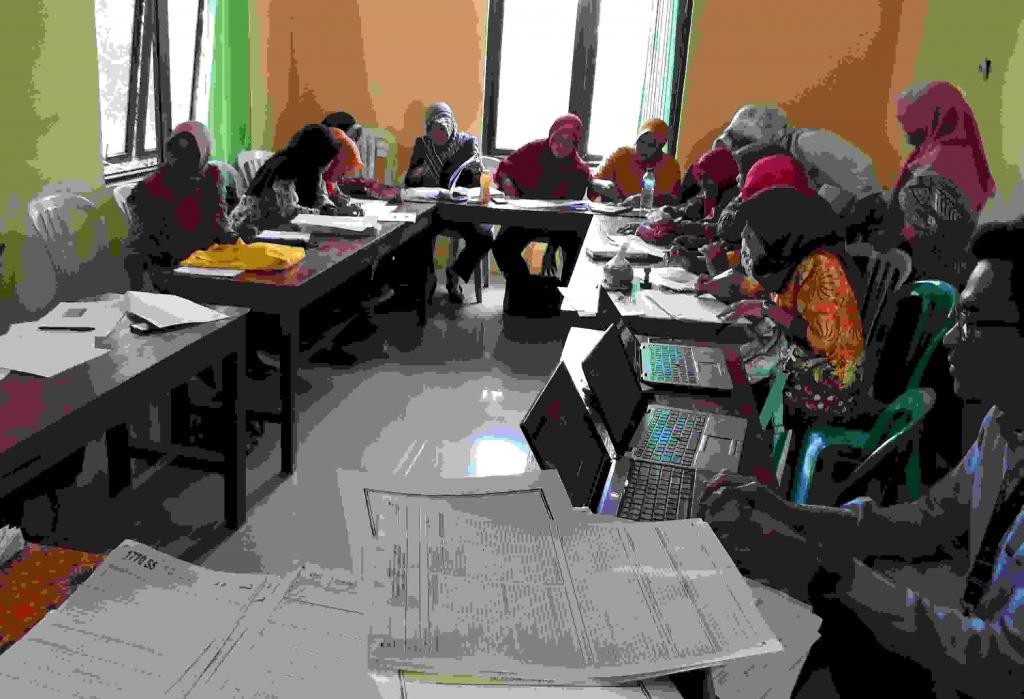 Acara yang diikuti 53 peserta perwakilan dari PAUD dan TK se-kecamatan Sekar, Kabupaten Bojonegoro