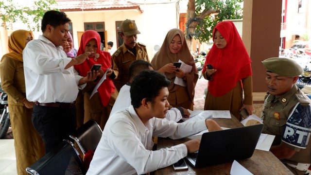 Pojok Pajak di lingkungan Pemda Boalemo oleh KP2KP Tilamuta