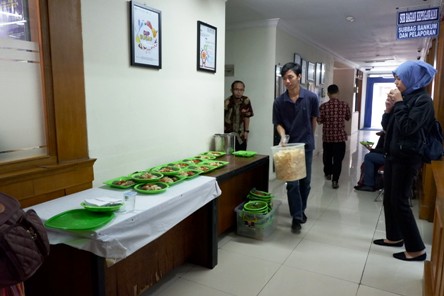 Nah yang paling ditunggu sarapan pagi dengan beraneka menu setiap minggunya