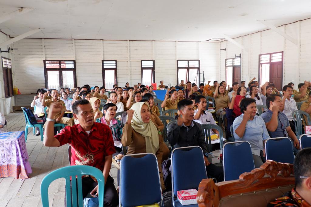 Peserta Bimtek Bendahara Mahakam Ulu Penuh Semangat dan Antusias