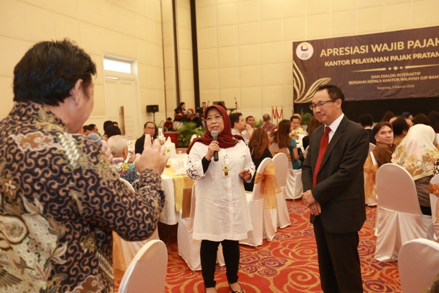 Dialog interaktif dengan Wajib Pajak Besar