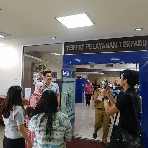 Suasana KPP Pratama Makassar Selatan Saat Disambangi Andrew White