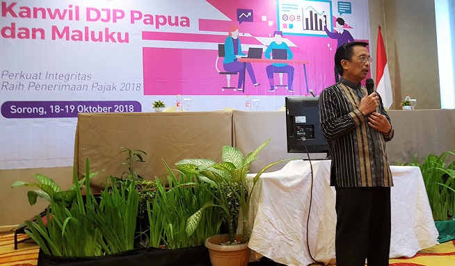 Kata sambutan dari Rektor Universitas Muhammadiyah Sorong Dr. H. Hermanto Suaib, MM.