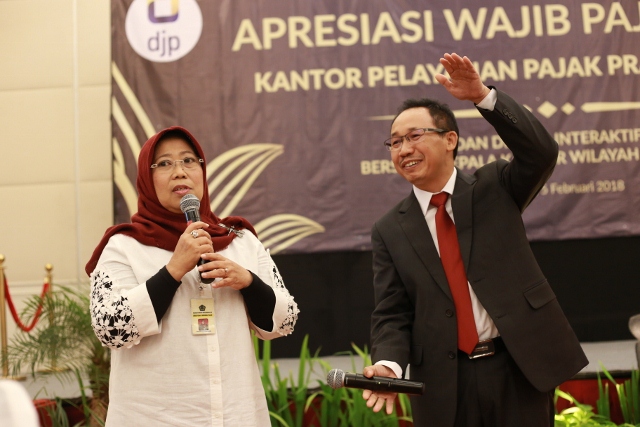 Dialog interaktif dengan Wajib Pajak Besar