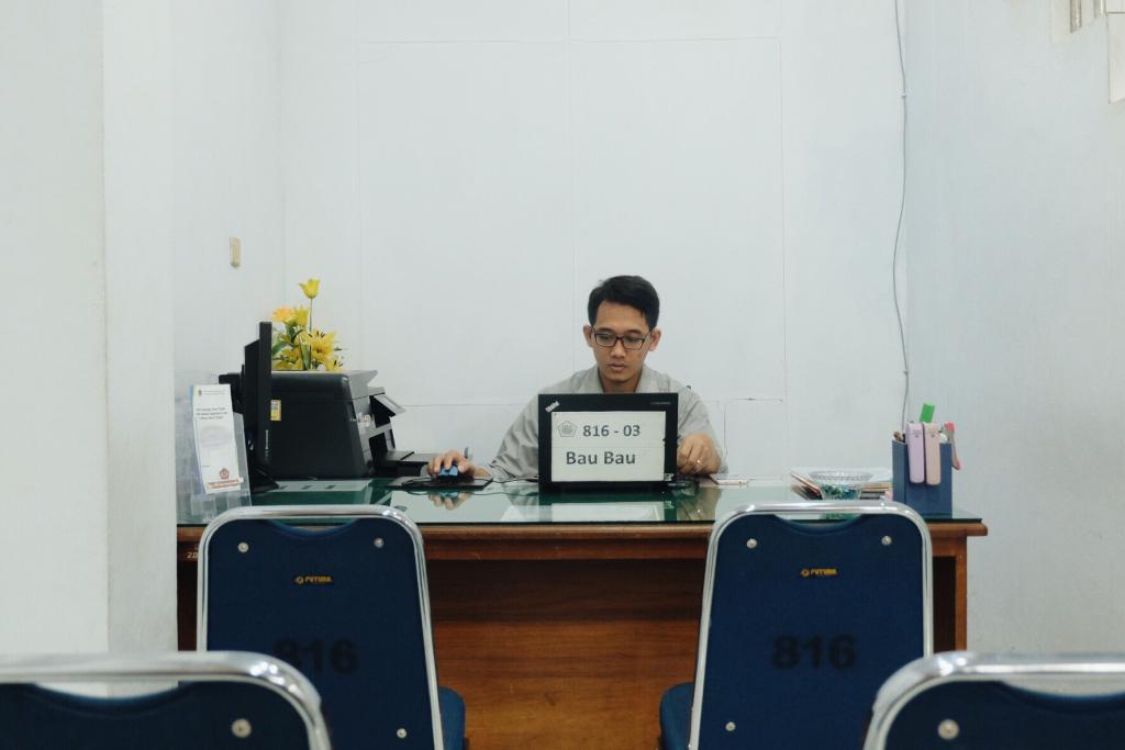 Loket Helpdesk Siap Memberikan Pelayanan