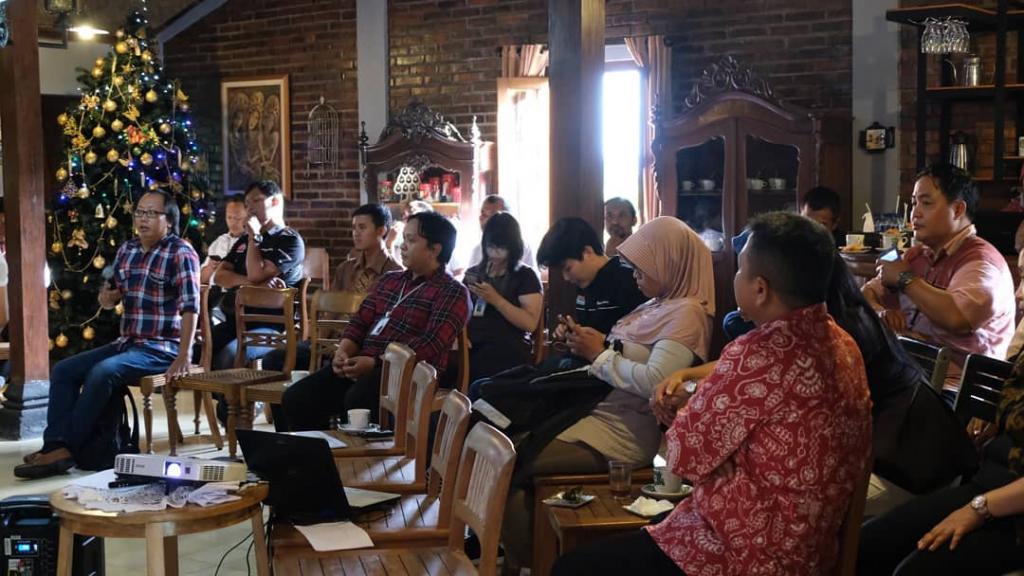 Peserta, wartawan dari berbagai media di Yogyakarta