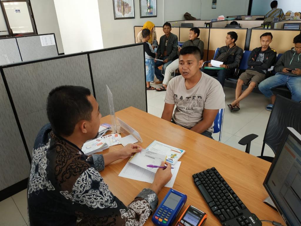 Account Representative, Rasyid menjelaskan hak dan kewajiban PP 23 bagi UMKM