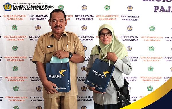 Bendahara Dinas di wilayah Kabupaten Pamekasan yang hadir dalam acara Dialog dan Edukasi Perpajakan oleh KPP Pratama Pamekasan.