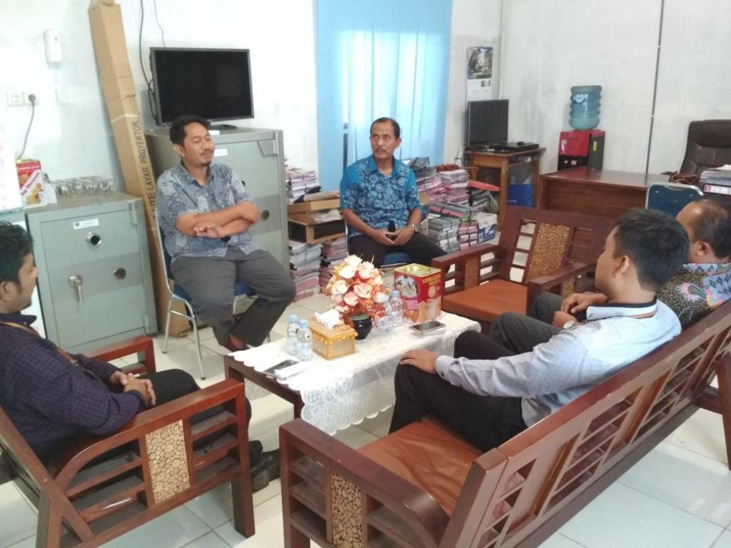 Perwakilan tim pengamanan penerimaan KPP Pratama Baubau di BPKAD Buton Tengah