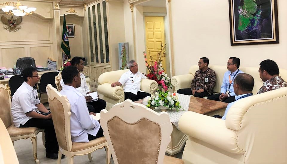 Suasana Rapat Koordinasi Pengamanan Penerimaan Pajak dari penggunaan dana APBD