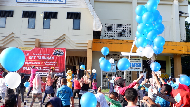 Senam Zumba Bareng KPP Pratama Gorontalo