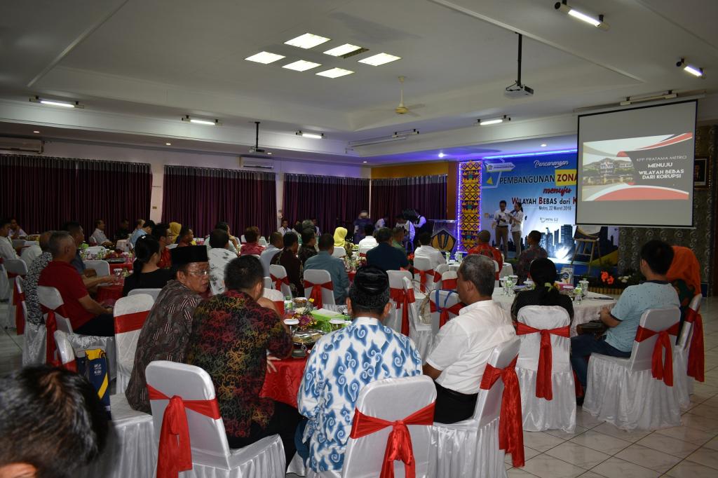 Kantor Pelayanan Pajak Pratama Metro Canangkan ZI WBK