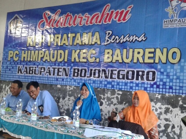 Pengisan SPT Tahunan Bersama HIMPAUDI Kecamatan Baureno, Bojonegoro di Aula Madrasah Ibtidaiah Muhammadiyah 2 Drajat, Kecamatan Baureno, Kabupaten Bojonegoro