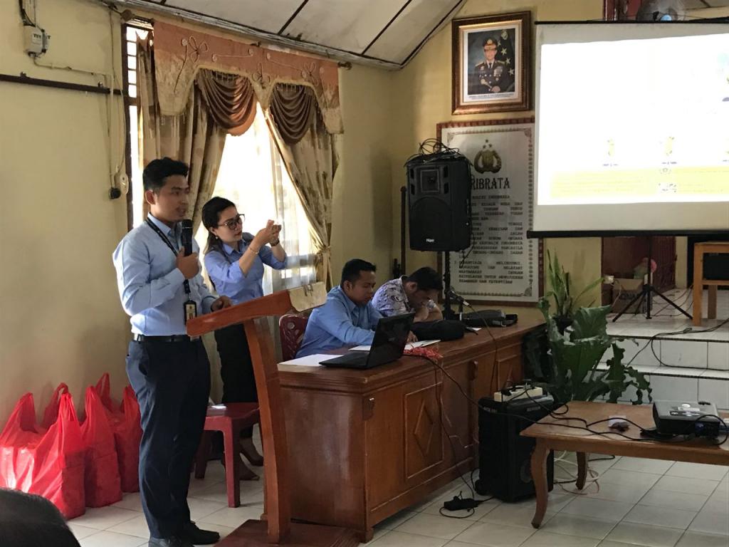 Pembukaan acara oleh MC