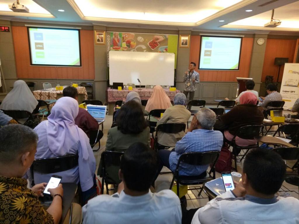 Suasana sosialisasi e-Filing di LBPP LIA Pengadegan