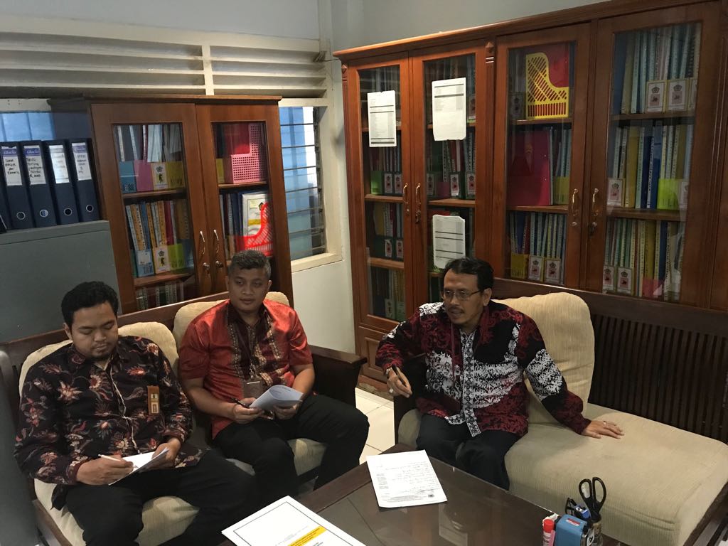 Pembahasan rapat kegiatan Post Implementation Review (PIR) Aplikasi SIDJPNINE.