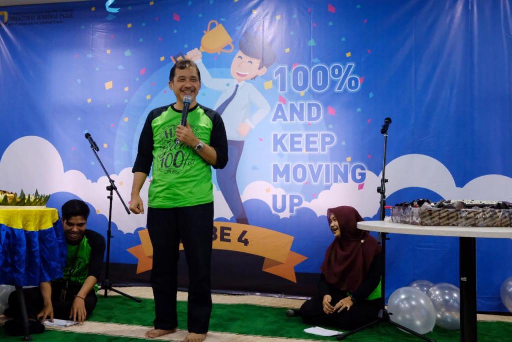 Sambutan dari Kakanwil DJP Jaksel I