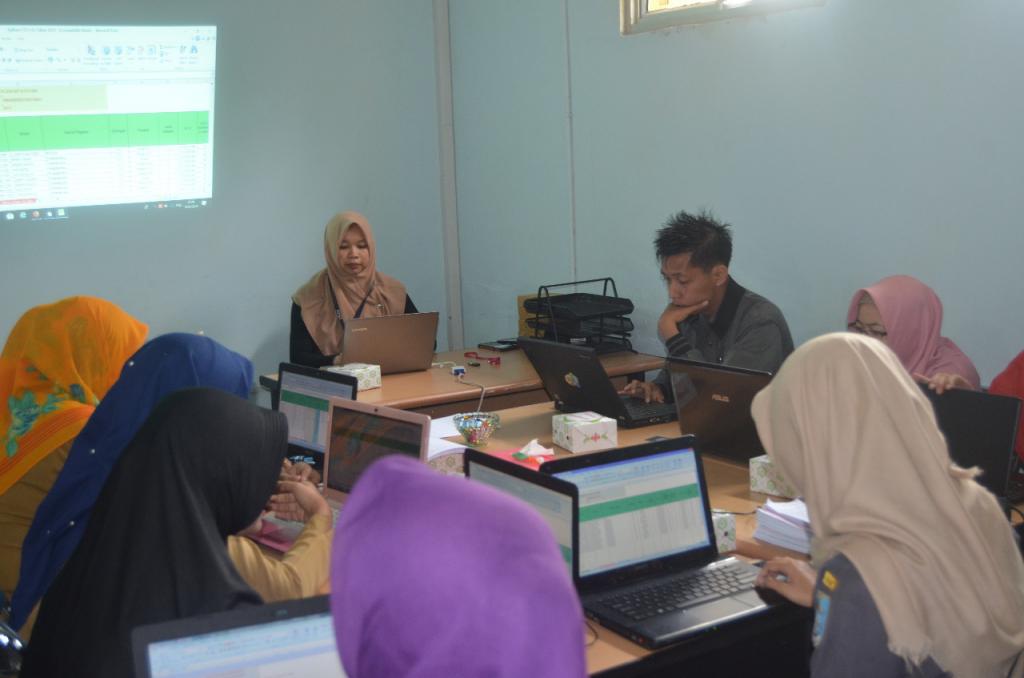 Sesi kedua hari kedua Bimtek.