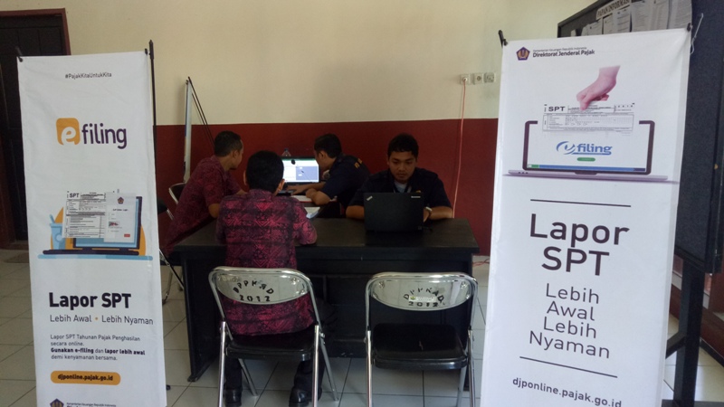 Pelayanan pojok pajak SPT Tahunan PPh Orang Pribadi