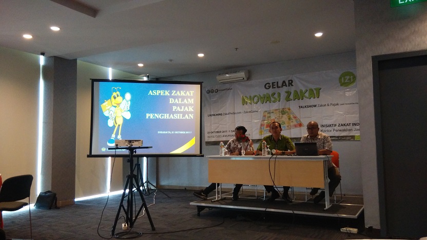 Afid Nurcahyo menyampaikan materi.