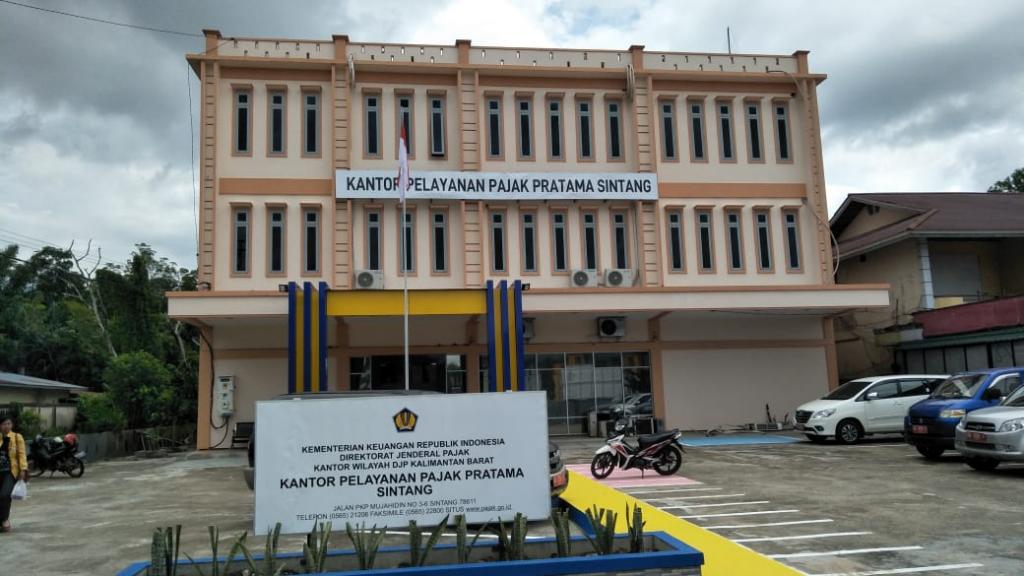 Bangunan KPP Pratama Sintang Baru, jalan PKP Mujahidin no 3-6, Sintang