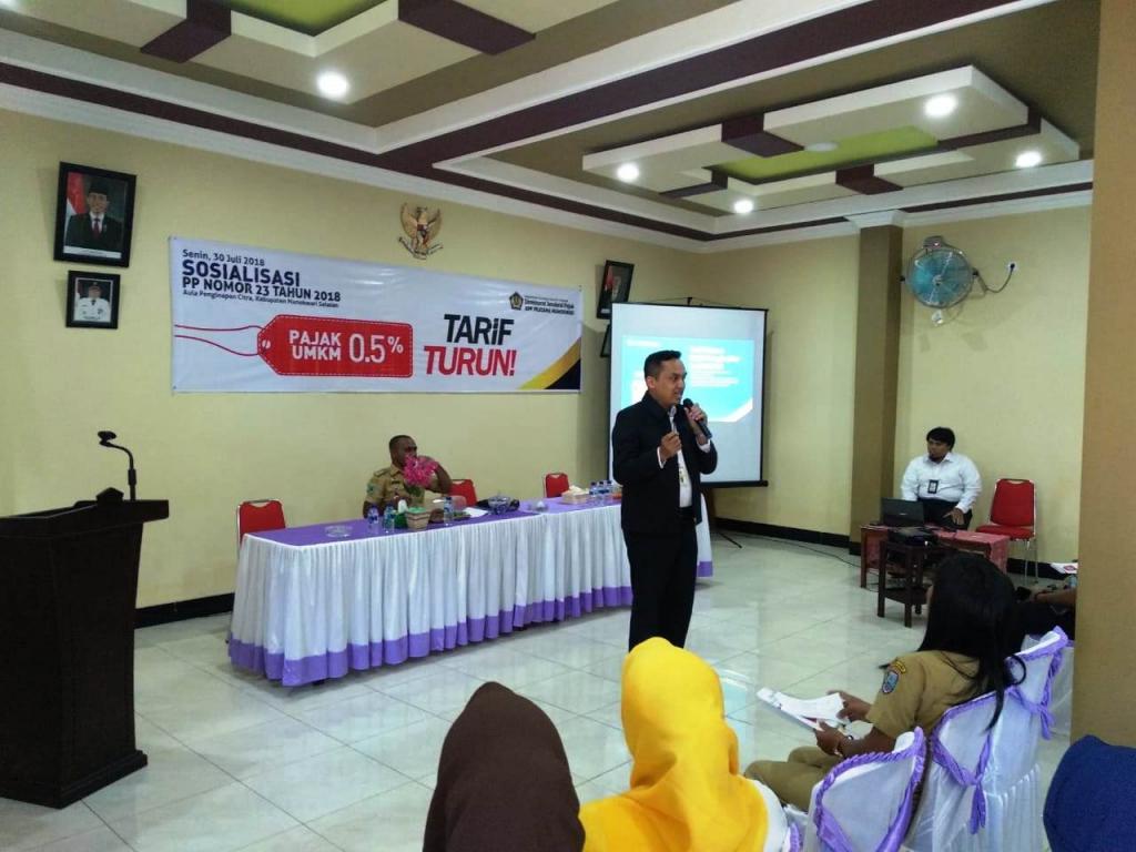 Kepala Seksi Waskon 2 menjelaskan PP 23 Tahun 2018