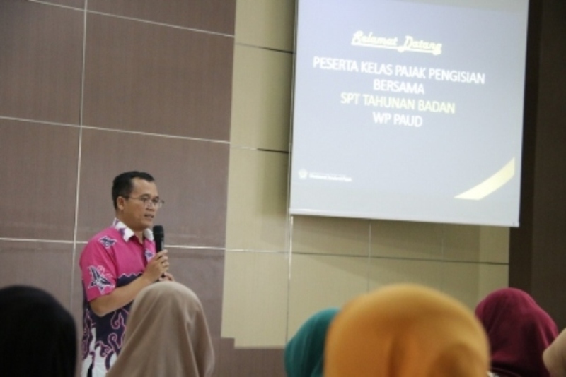 Sambutan oleh Kepala Kantor Bapak Ronny Johannes Purba