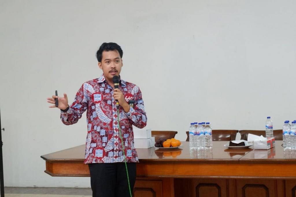 Moch. Putra Dwigantara sebagai pembicara