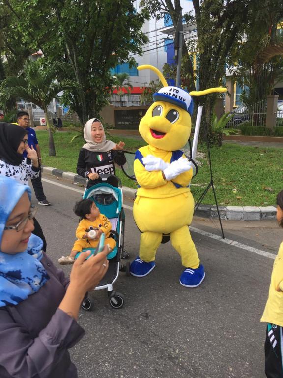 Kojib menjadi salah satu penarik minat masyarakat mengunjungi booth khususnya bagi yang membawa anak-anak