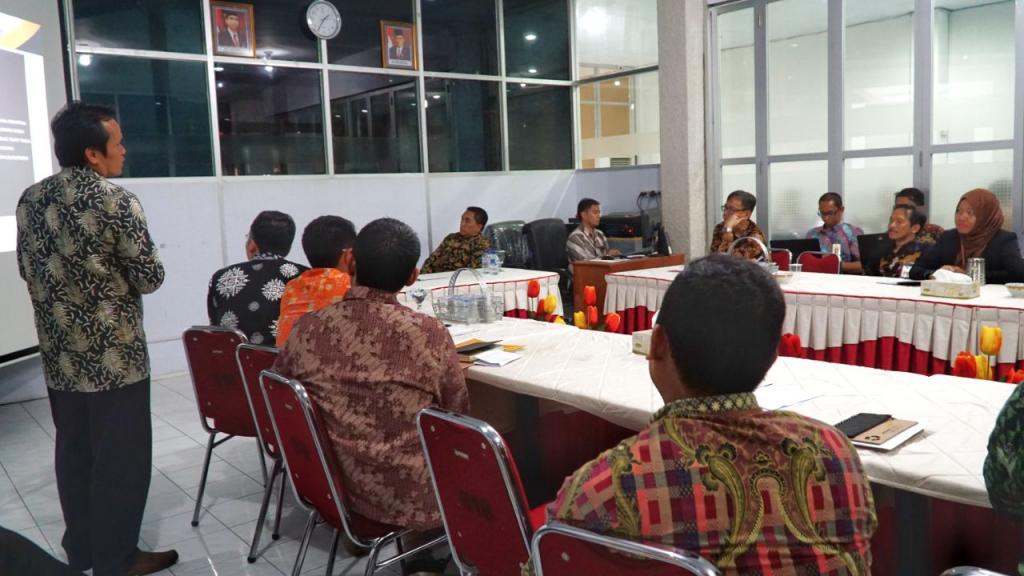 Penyampaian Paparan Kegiatan dan Rencana Kerja