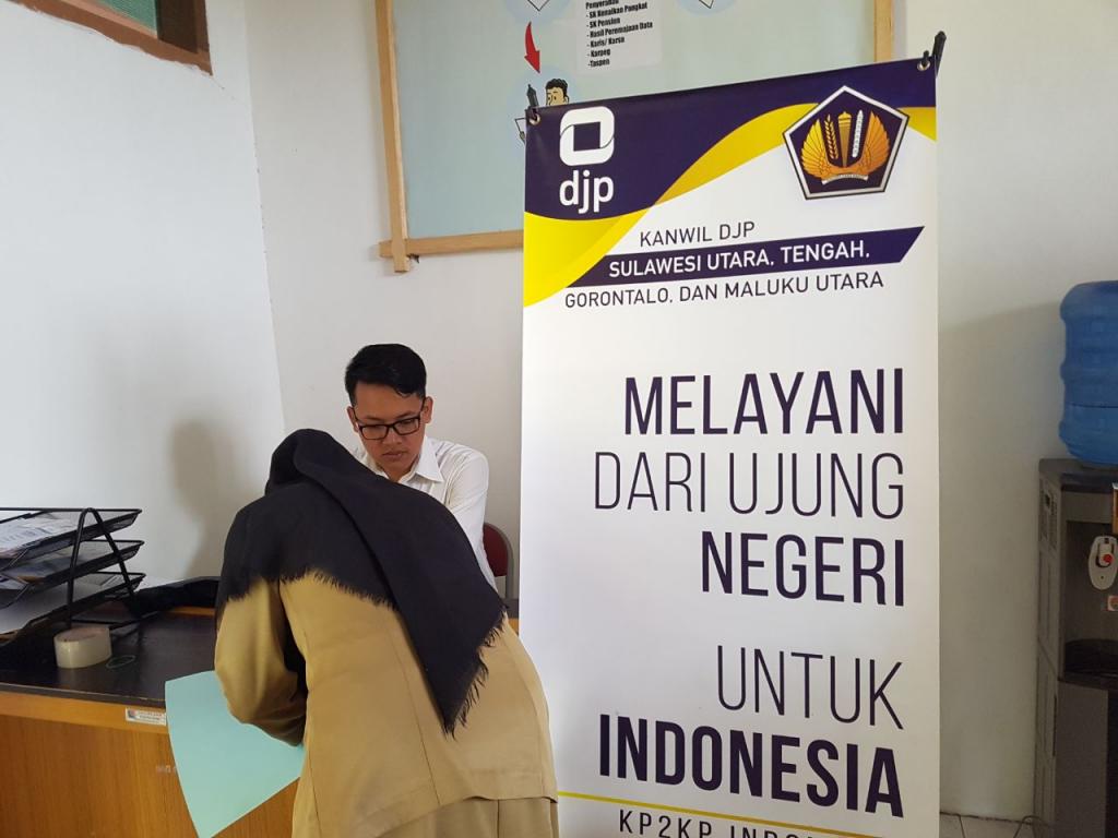 Pojok Pajak KP2KP Banggai di Kabupaten Banggai Laut