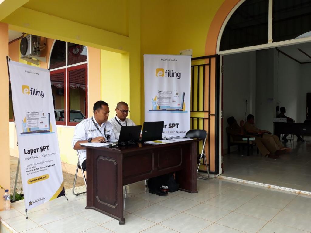 Pojok Pajak Kp2KP Bungku di Kabupaten Morowali Utara