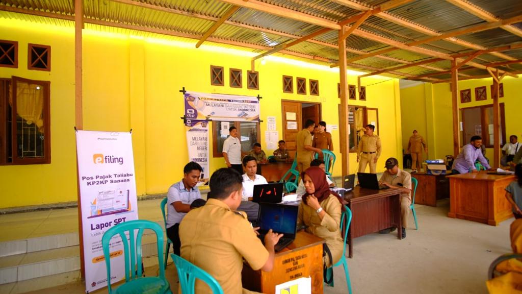 Pojok Pajak KP2KP Sanana di Kabupaten Pulau Taliabu
