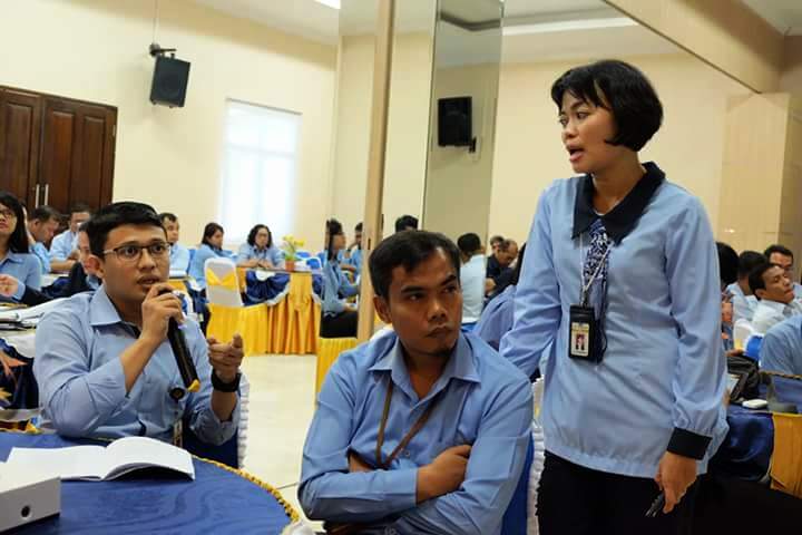 Sharing Session dengan Pertanyaan dari Peserta