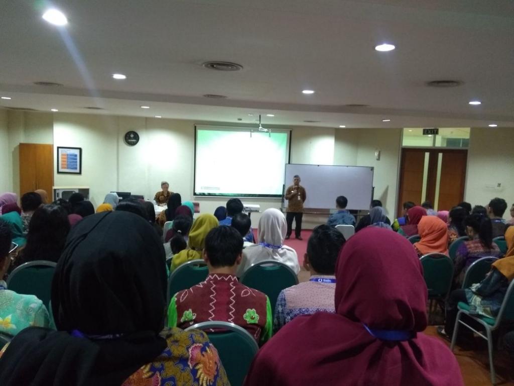 Suasana pada saat ceramah berangsung