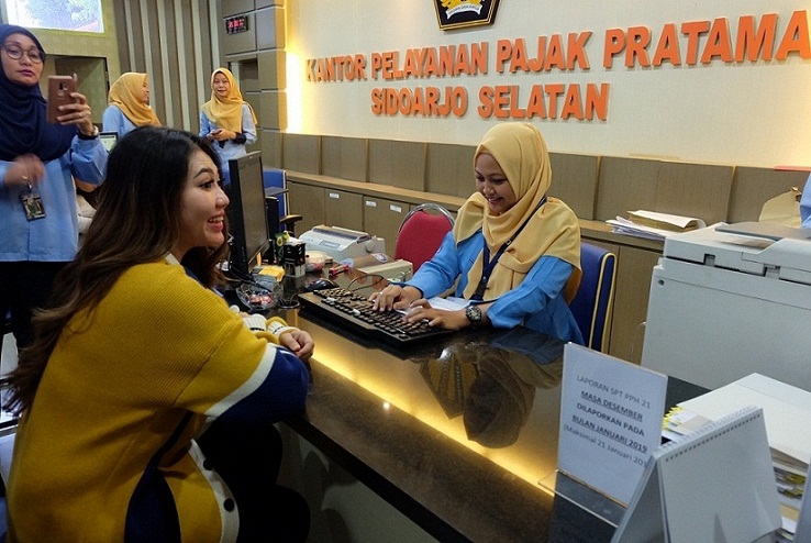 Via Vallen melakukan aktivasi EFIN di TPT.