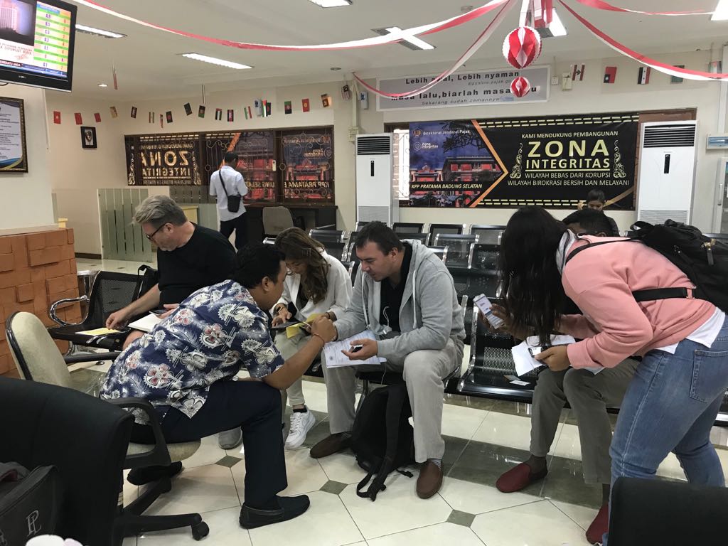 WNA belajar Pajak di KPP Pratama Badung Selatan