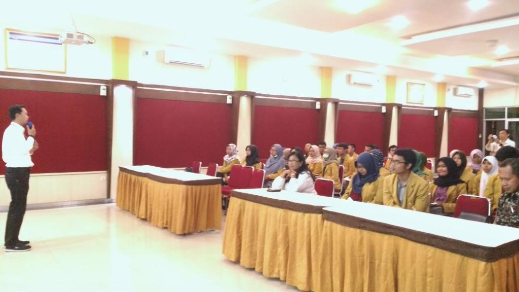 Sambutan dari pegawai KPP Pratama Purwokerto