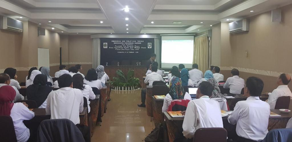 Ruang pelatihan di Hotel Riyadi Palace, Solo