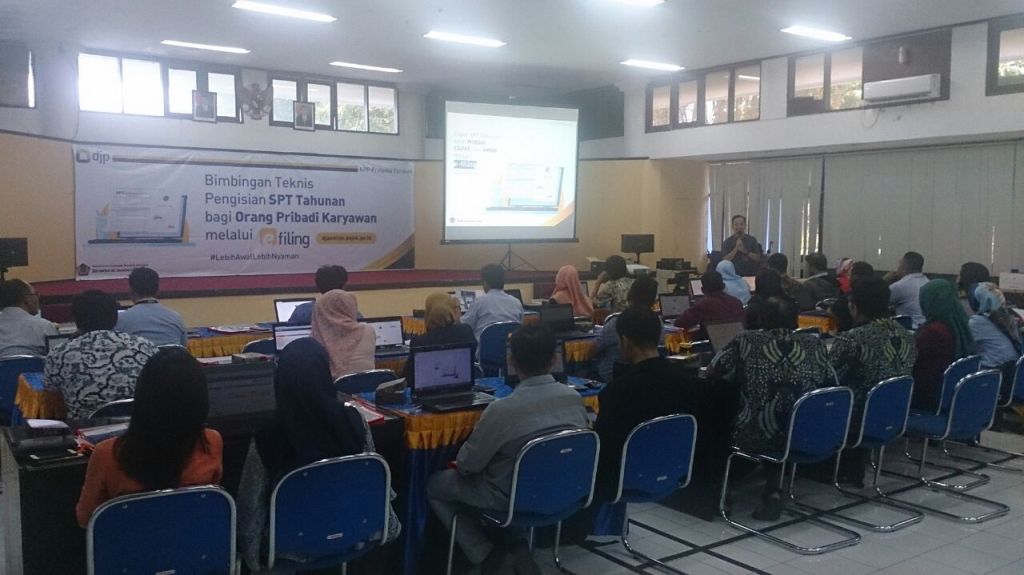 Suasana Bimbingan Teknis e-Filing Kepada Badan Swasta di Tarakan 2