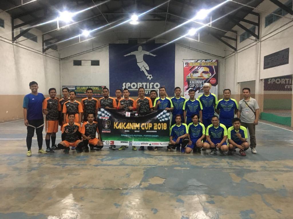 Foto bersama Sebelum pertandingan dimulai