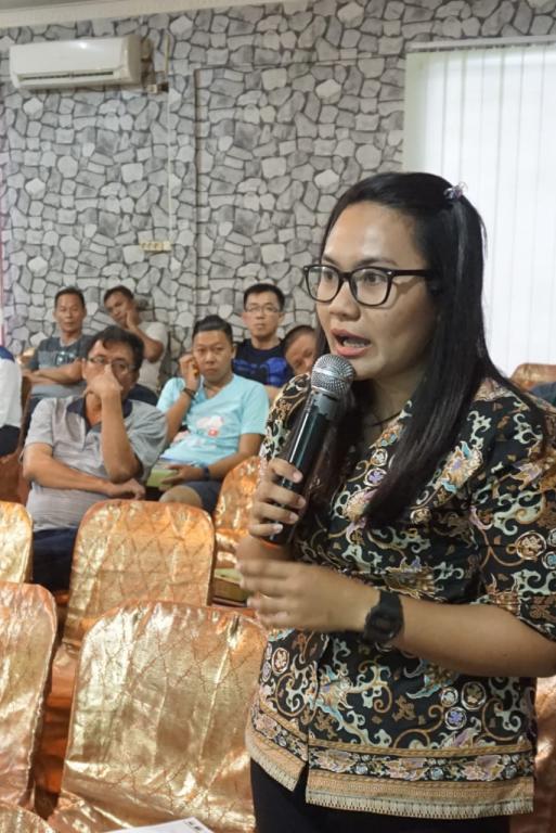 Antusias peserta sosialisasi memberikan pertanyaan kepada pemateri