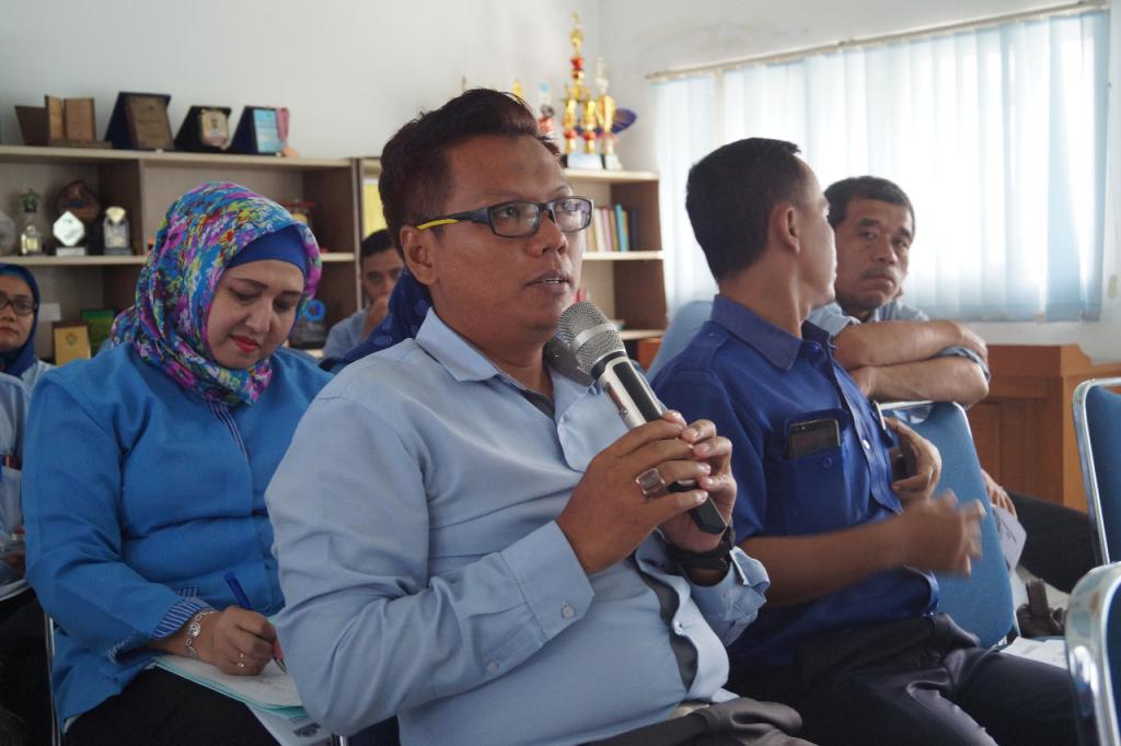Peserta sosialisasi antusias bertanya