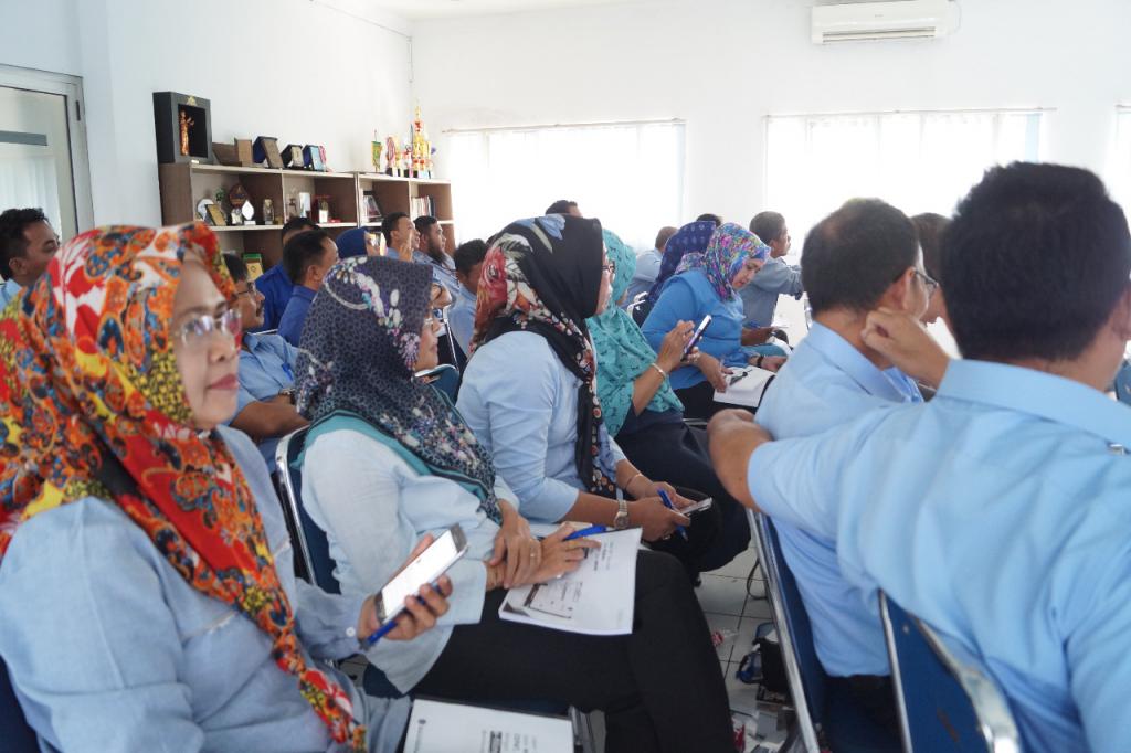 Suasana sosialisasi mengenai perpajakan
